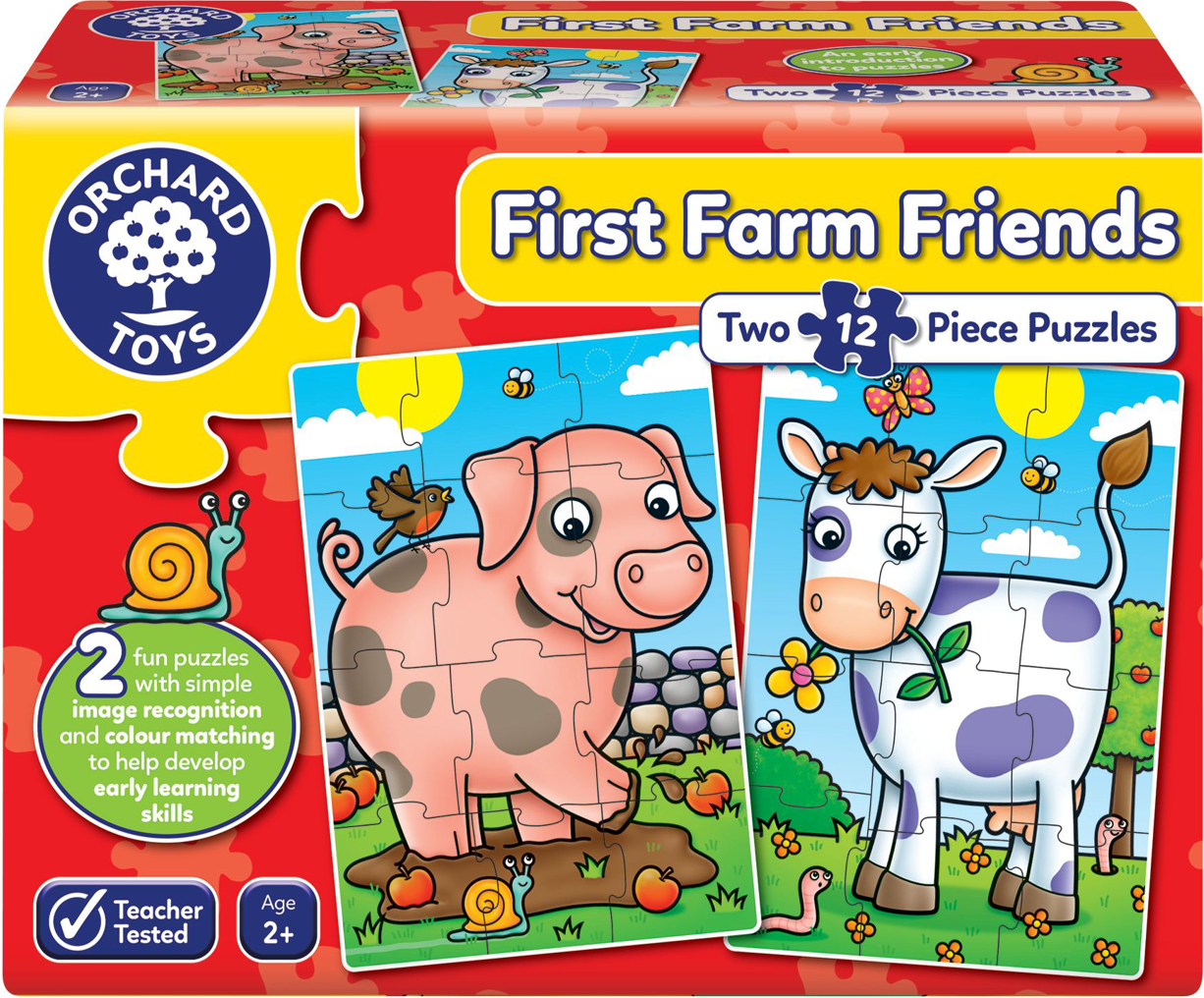 Orchard Toys Puzzle First Farm Friends - Erste Farmfreunde