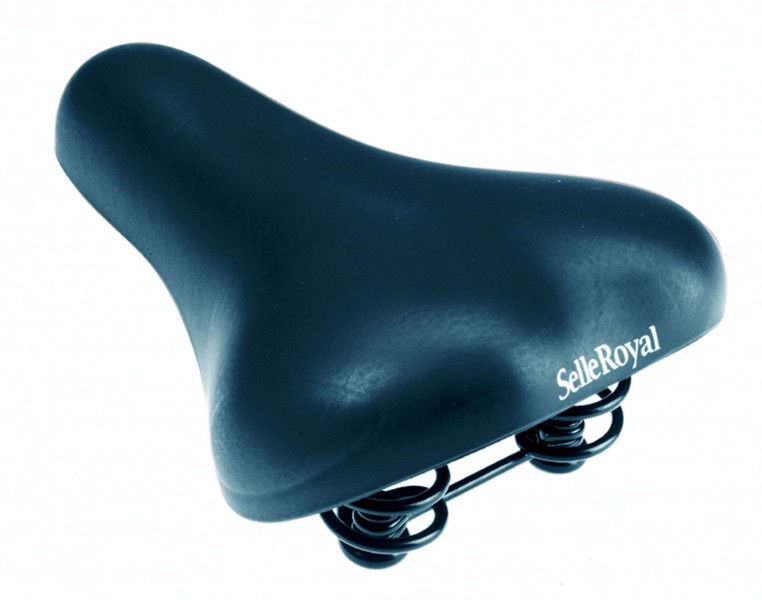 Selle Royal ATB-/Trekking-Sattel mit Geleinlage und Druckfedern, schwarz; 6145