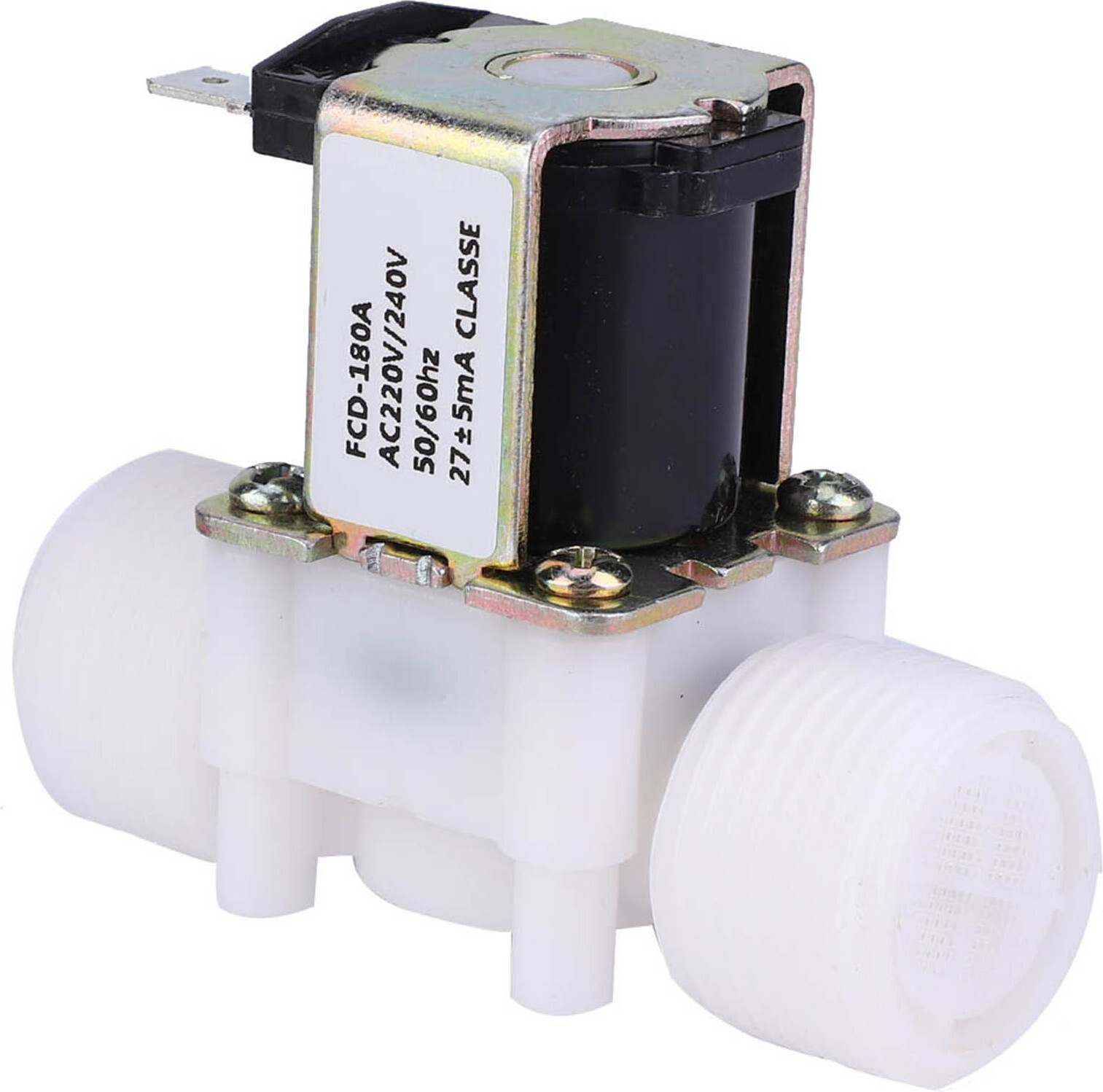 Solenoidový ventil, solenoidový ventil na prívode vody, NC solenoidový ventil, elektromagnetický ventil, elektrický solenoidový ventil