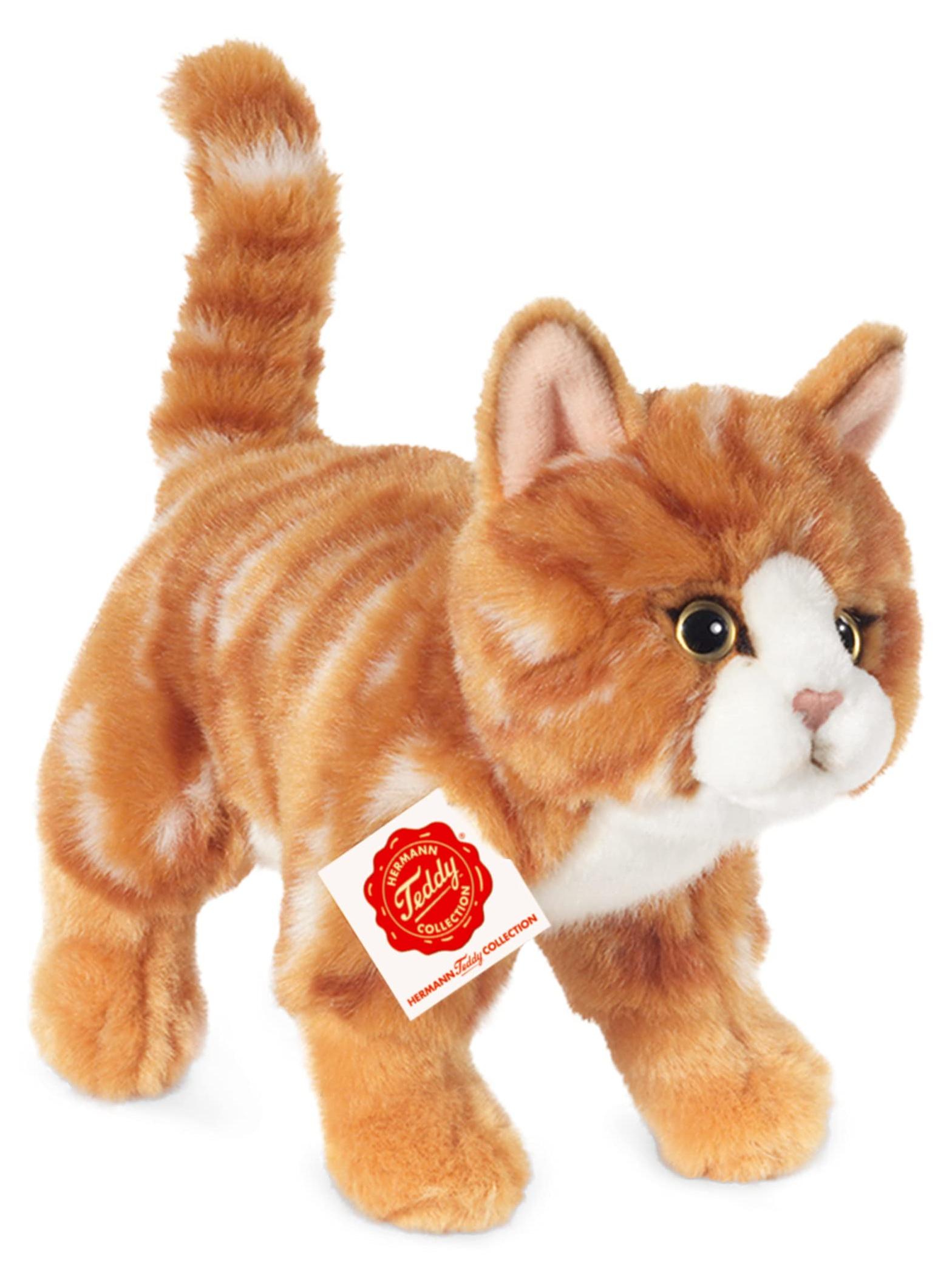 Hermann Teddy Teddy Hermann 90682 Katze 20 cm, Kuscheltier