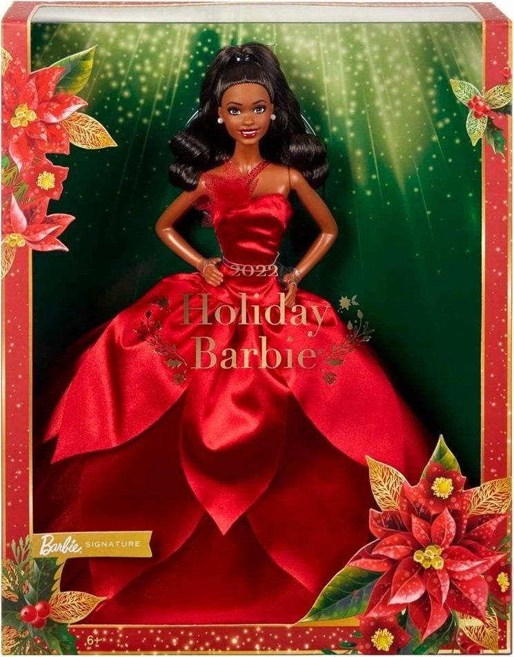 Mattel Barbie Świąteczna lalka