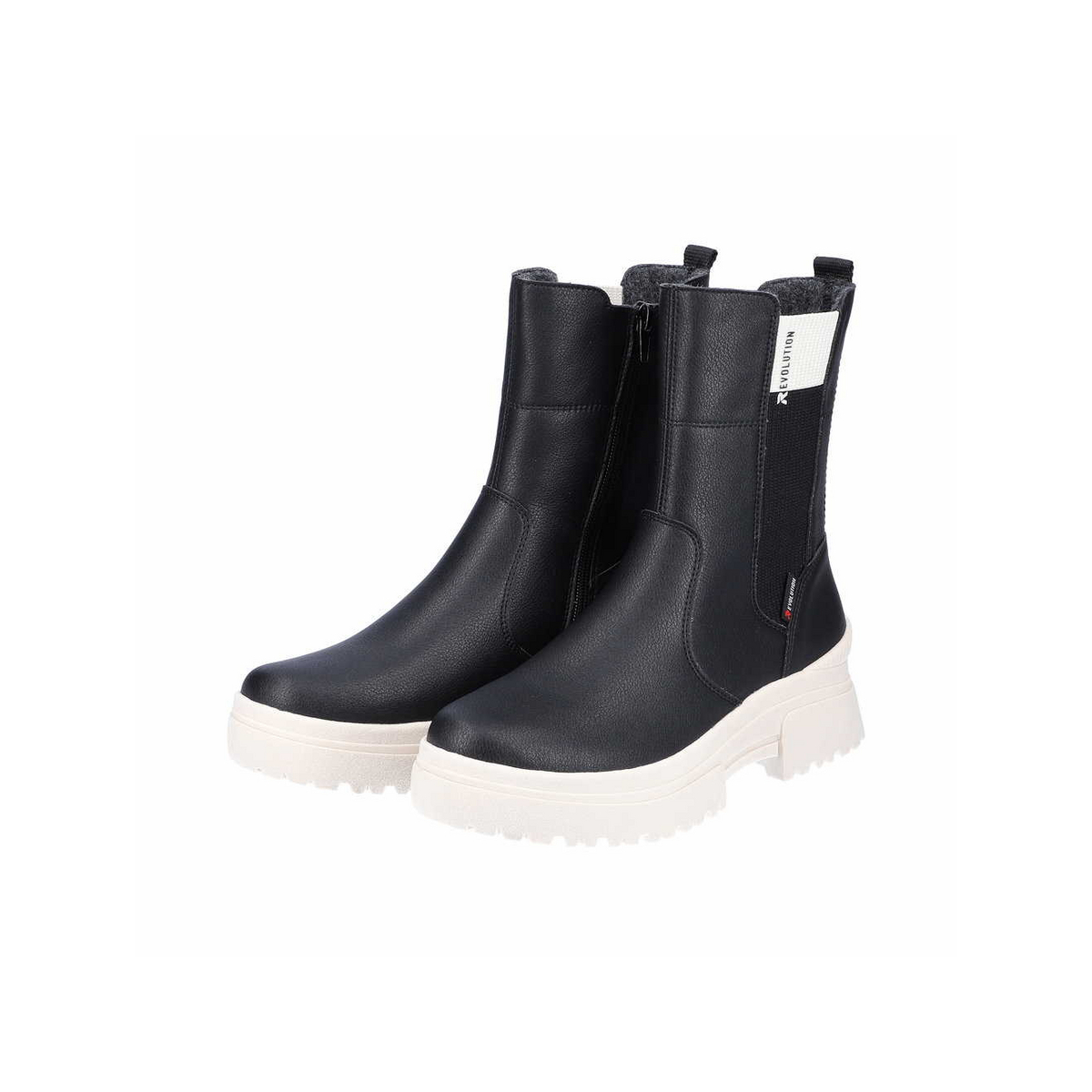 Rieker W0380 00 Dámske zimné topánky Black, Black, Veľkosť 40