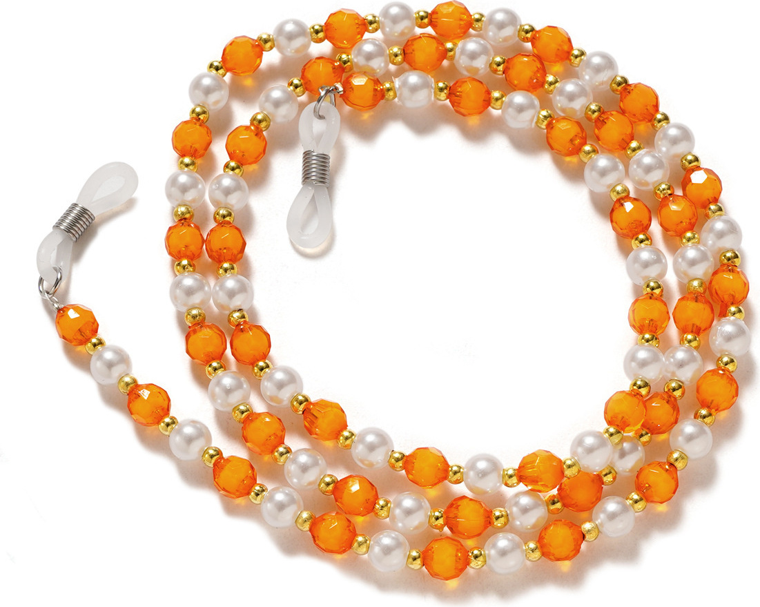HQWear oranžová retiazka na okuliare