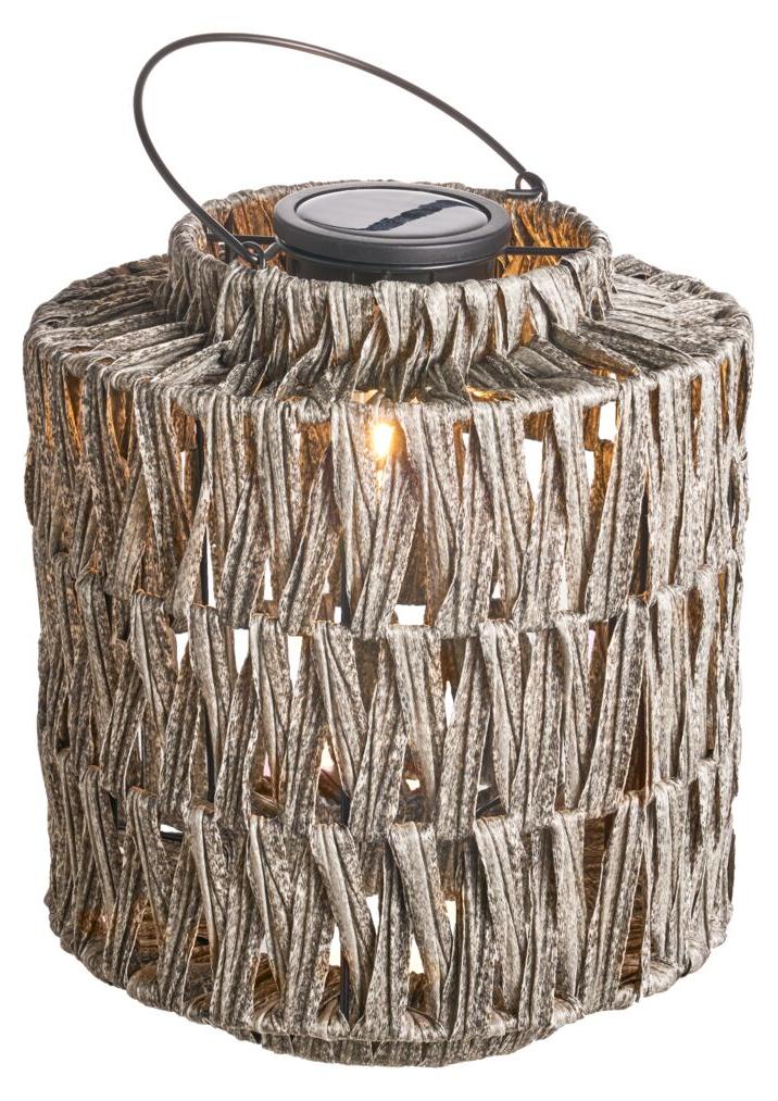 Pauleen Solarlaterne Sunshine Twinkle 2700K 7lm 0,1W Grau 48346