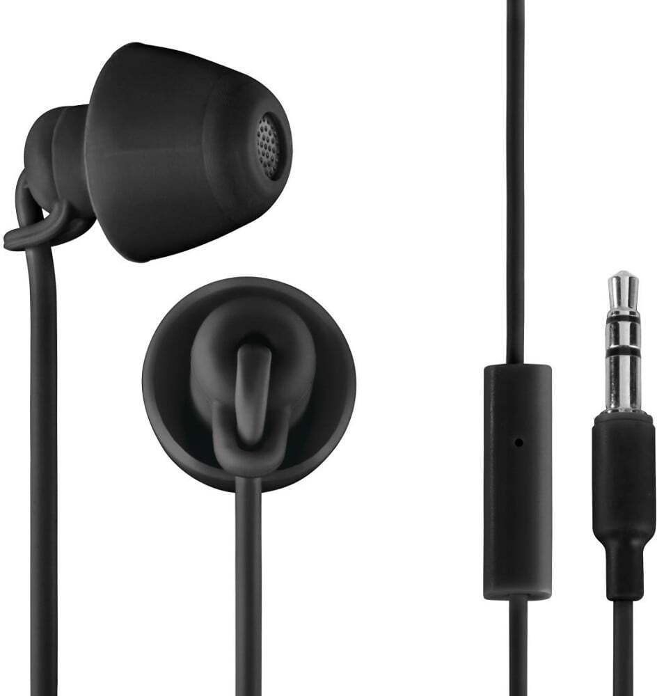 Slúchadlá do uší Thomson EAR3008BK Piccolino, ovládanie hlasitosti čierne (132632)