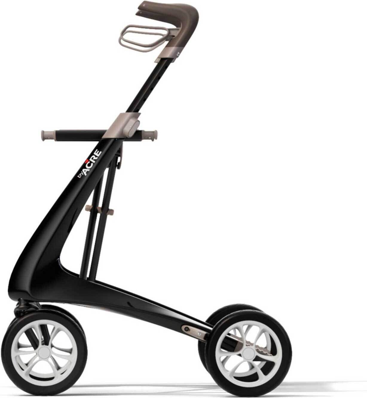 Acre Carbon Ultralight Rollator Komfort : Carbonschwarz Farbe: Carbonschwarz