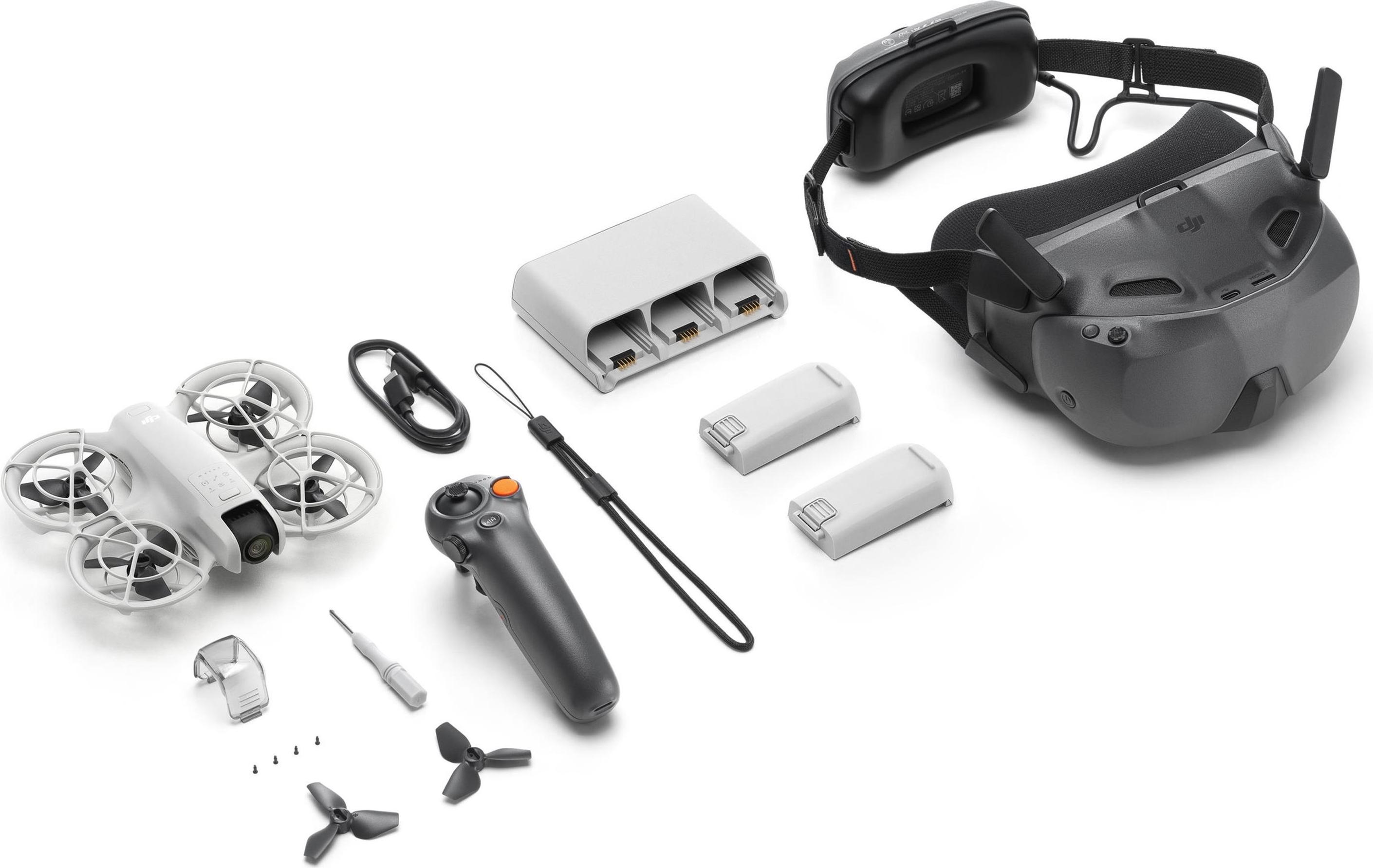 DJI Neo Motion Fly More Kombi Drohne mit 4K Kamera und 18 Min Flugzeit, 135g CP.FP.00000186.03