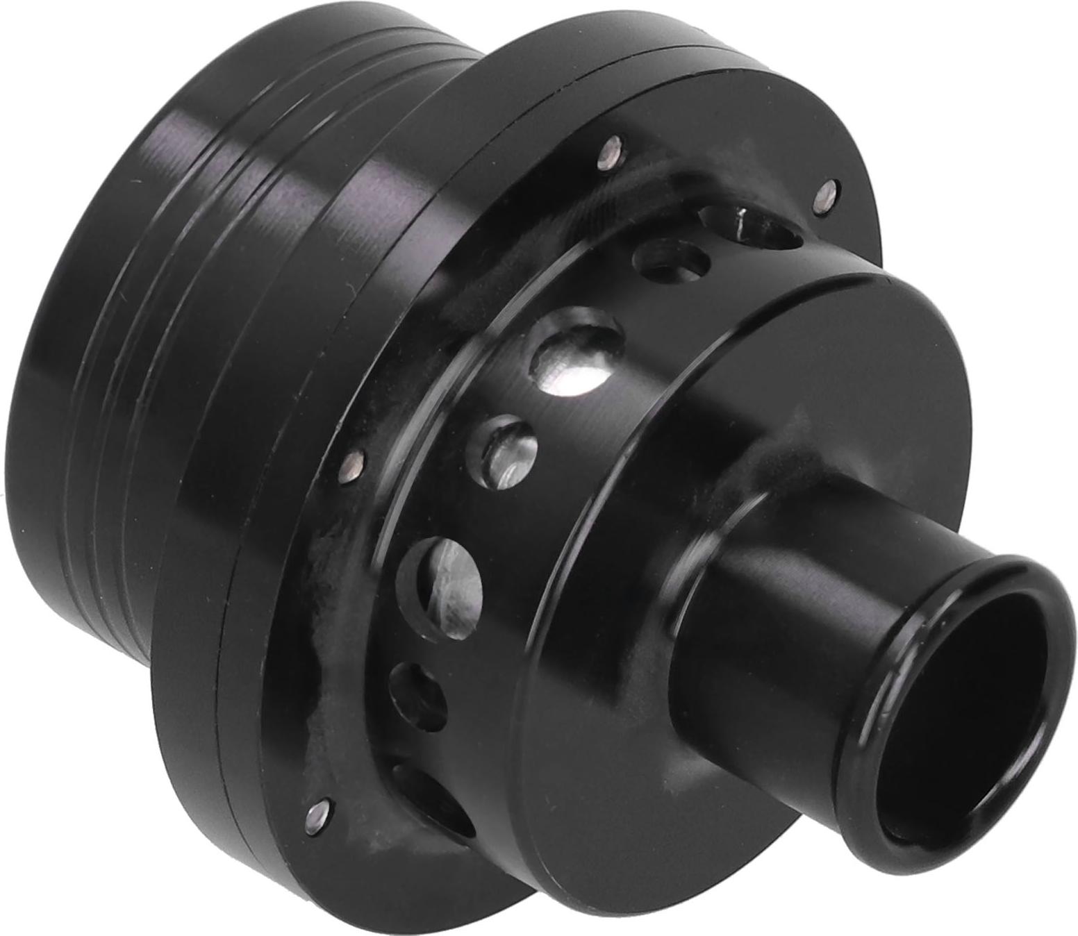 Gistuch Universal Turbine Mülldepon Blow Off Ventil 25mm Fit für Ford Focus RS MK1 /Escort Cosworth /Sierra Schwarz