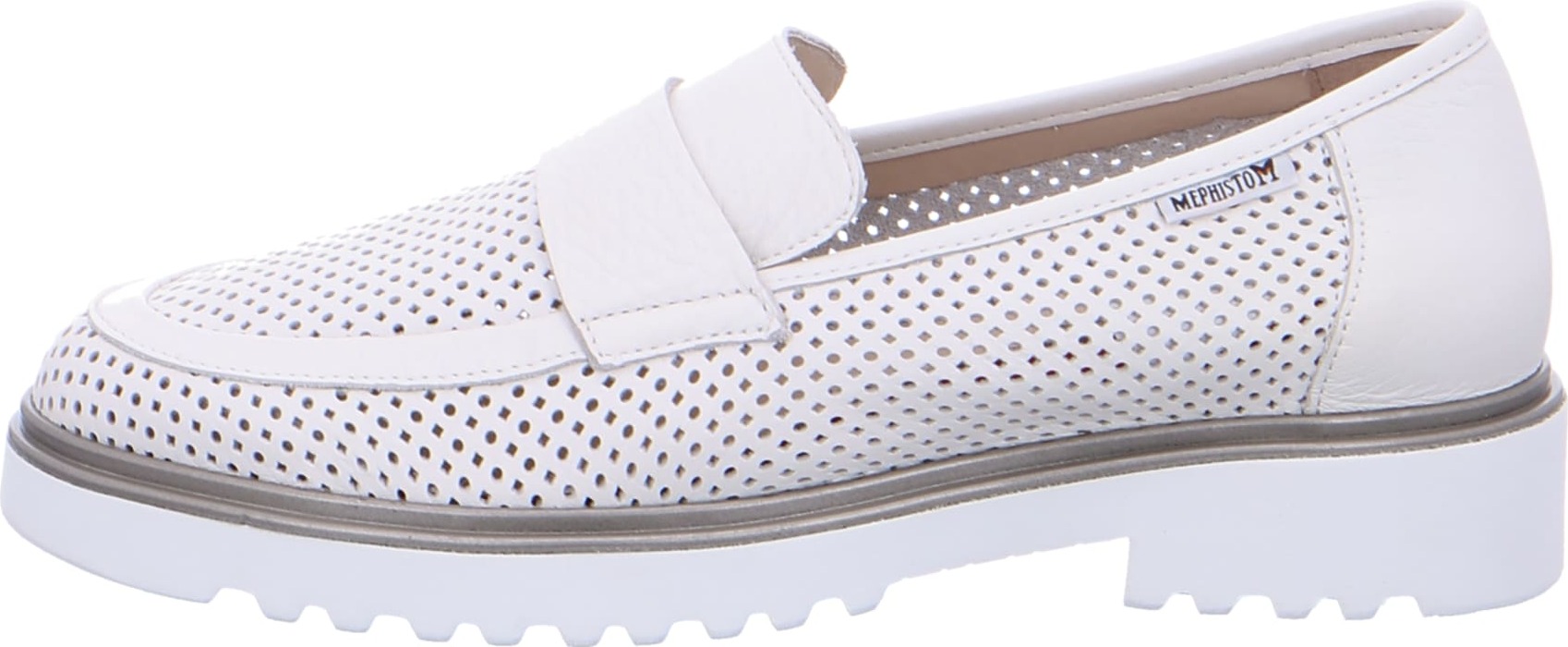 Mephisto Komfort Slipper sylvie Damen 31313232363635 Weiß 40 EU sylvie white