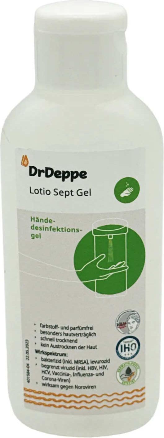 Dr. Deppe DrDeppe - Lotio Sept Gel - Händedesinfektionsgel - 100 ml