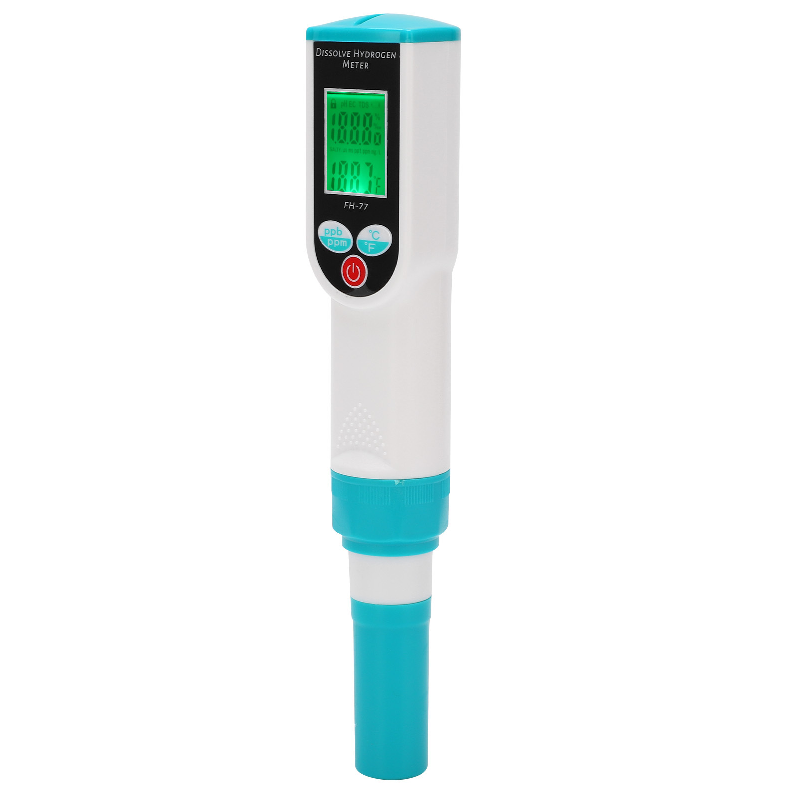 Cocosity Hydrogen Tester,Hydrogen Meter,Hydrogen Rich Test Pen,Digital Hydrogen Meter,Portable Hydrogen Tester,Dissolve Hydrogen Meter FH-77