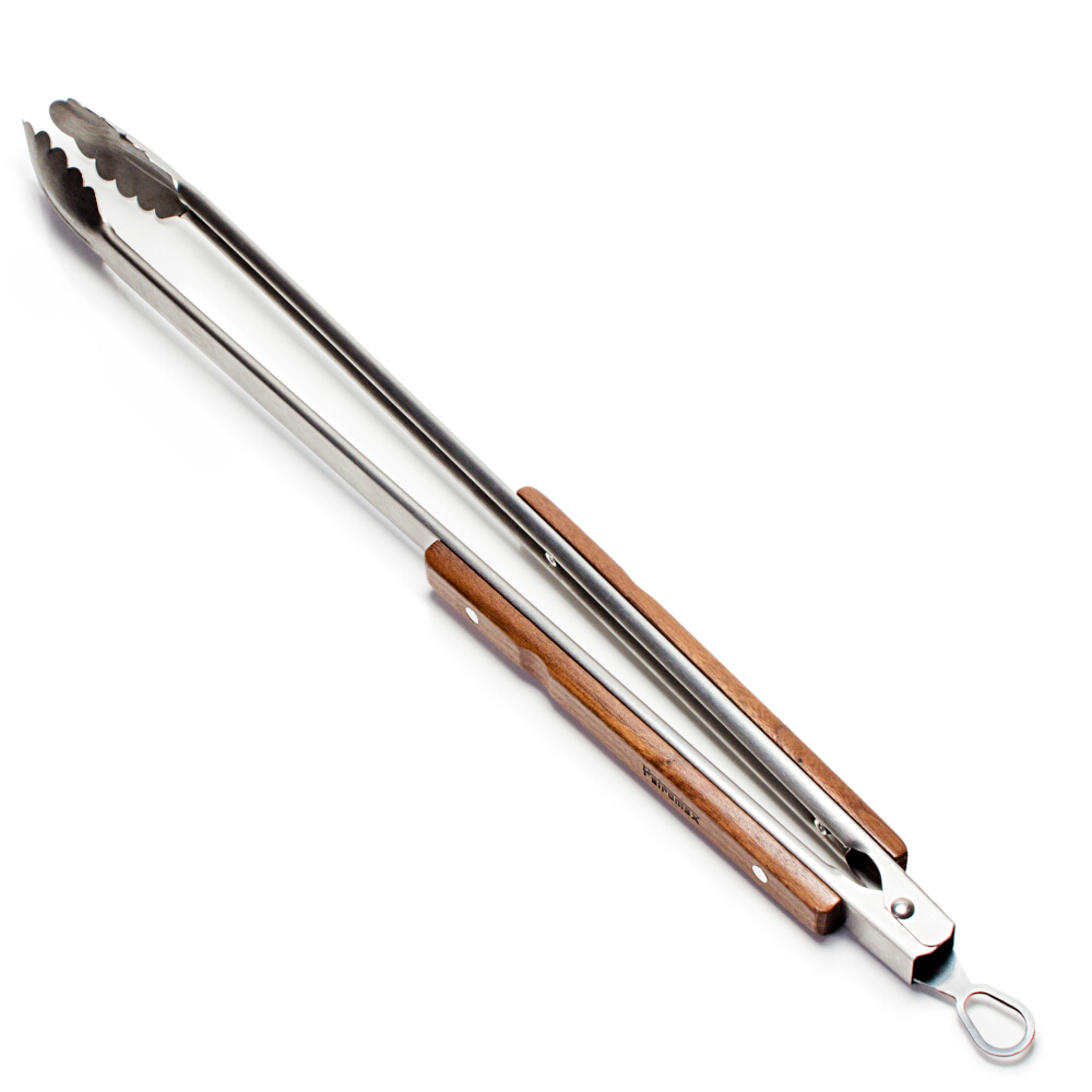 Pinze Per Salsicce Da Barbecue In Acciaio Inox – Giraffa Per Hot Dog E Griglia, Con Ruote Superiori, Multiuso - copertina