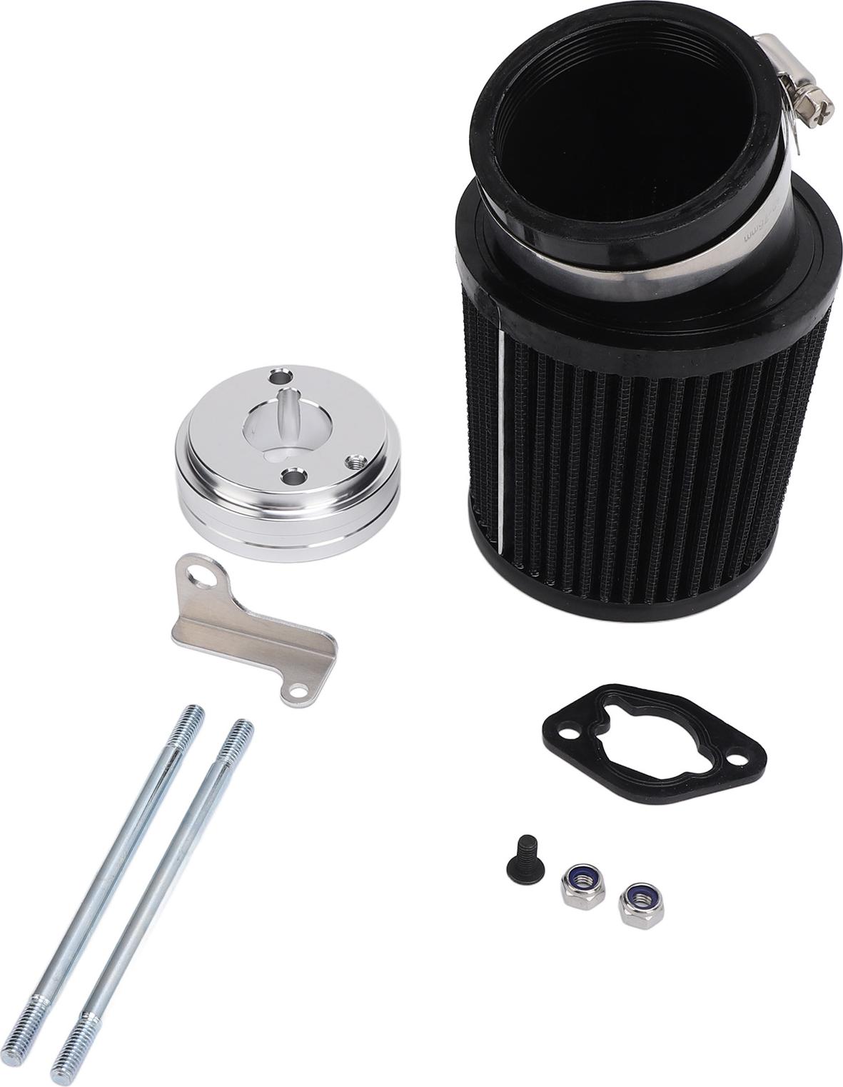 Gistuch 60 mm Hochleistungs-Luftfilter-Set zur effizienten Steigerung der PS-Ansaugleistung für Mini-Fahrrad-Gokarts mit 212 cc und 6,5 PS