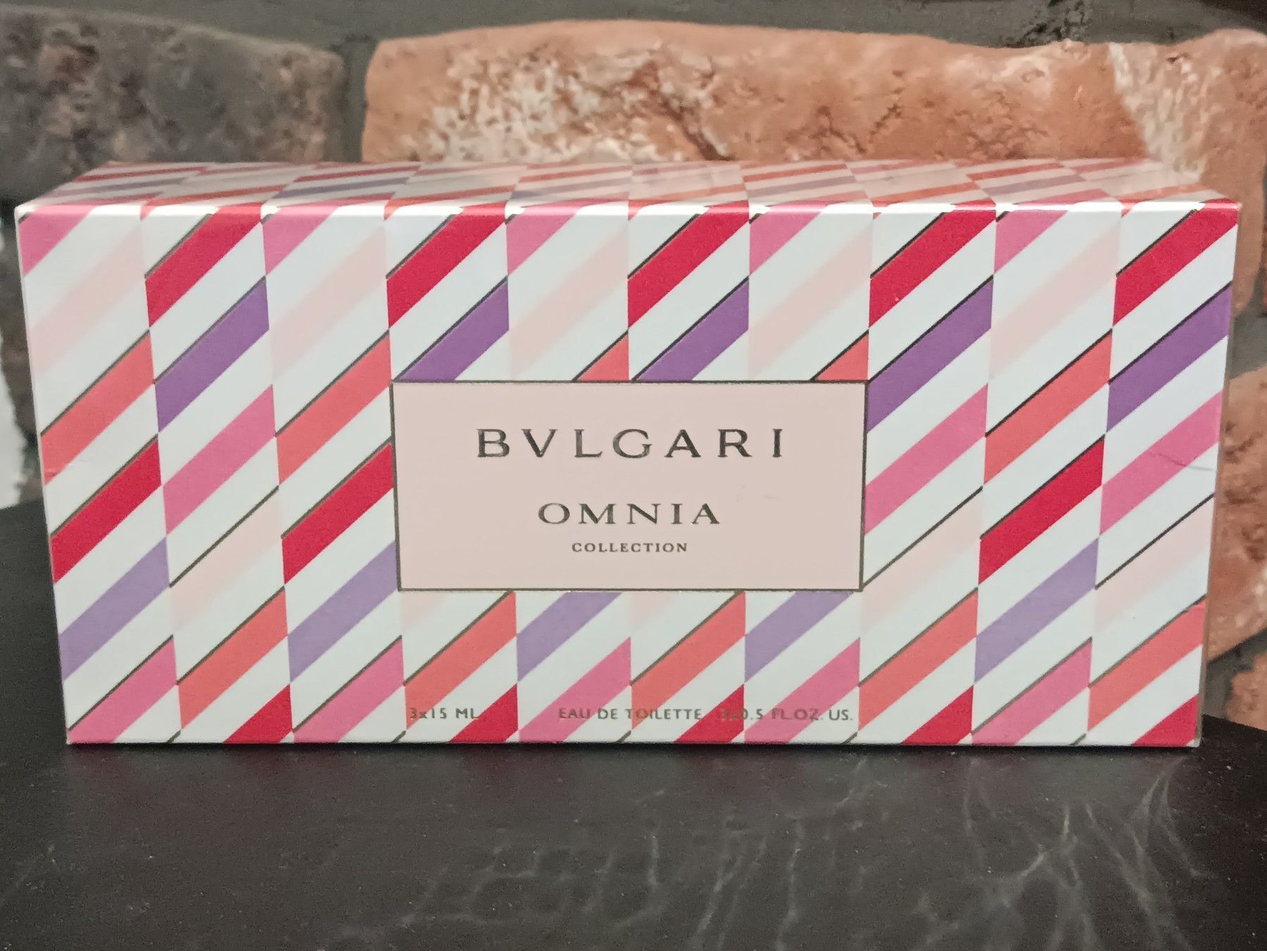 Bvlgari Omnia Coral Crystalline Sapphire Collection 15 ml x 3