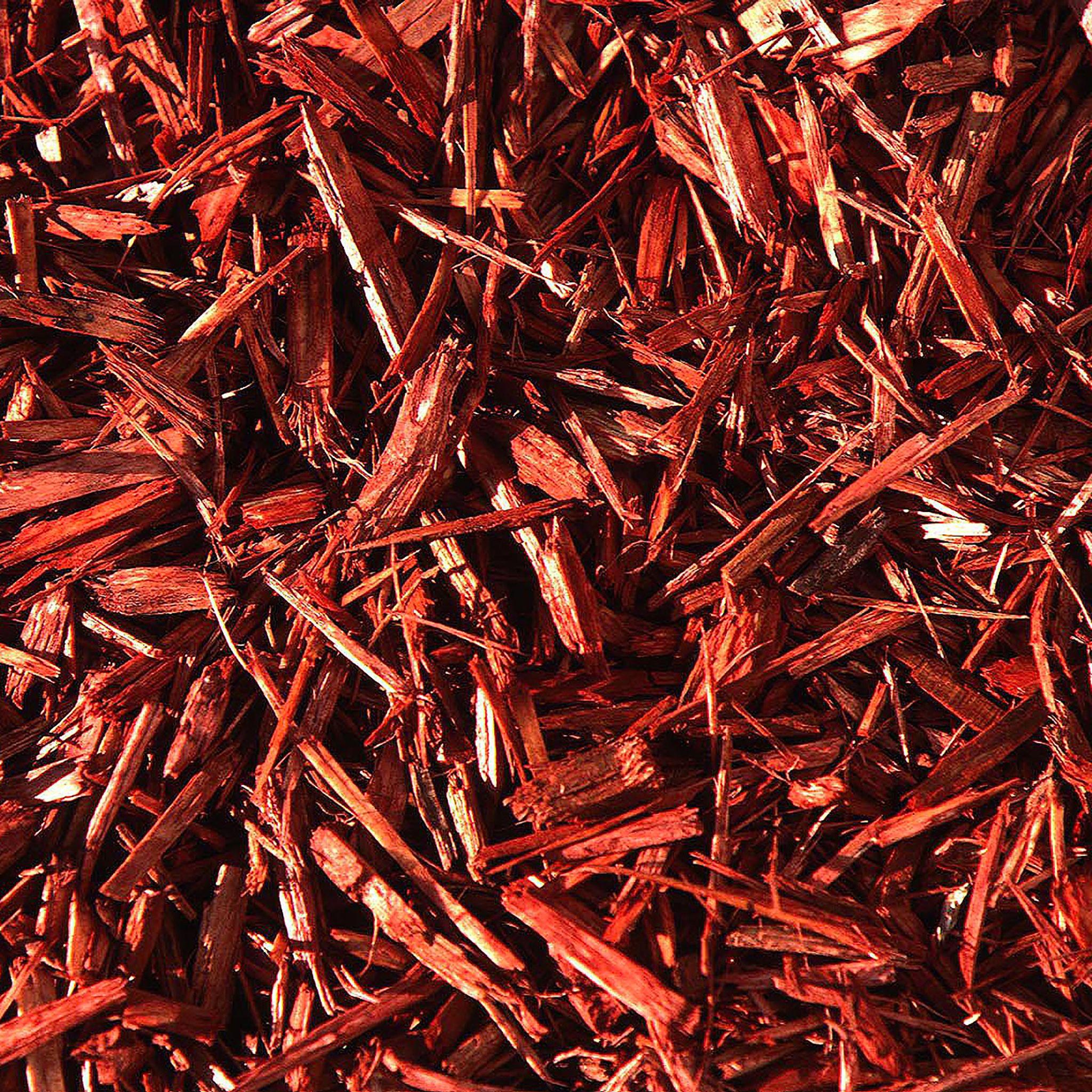 Öcocolor Fallschutz Holzschnitzel, Redwood-Rot, 1000 Liter