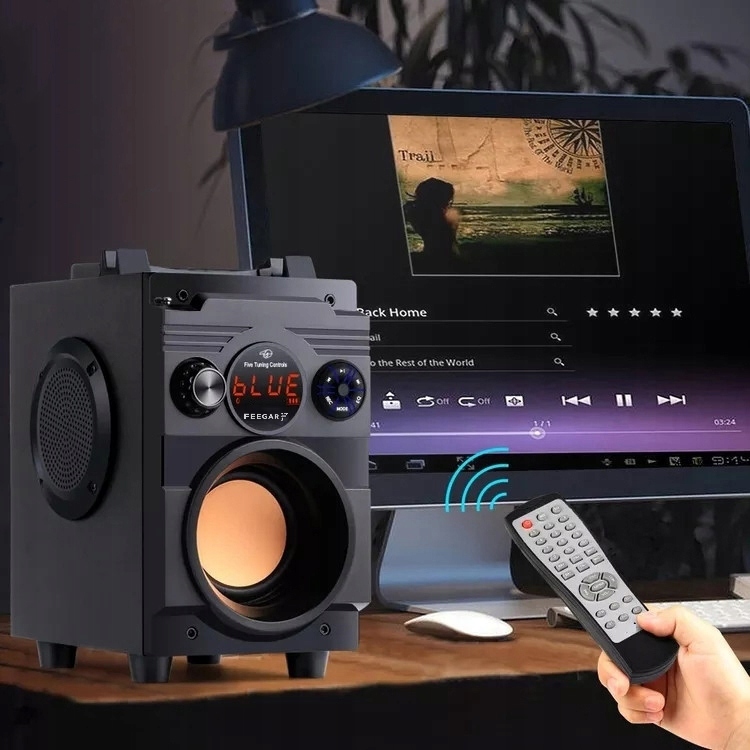 Bluetooth Lautsprecher Feegar Showjet 30W Hifi Karaoke 12H 4000Mah Rádio Fm Usb