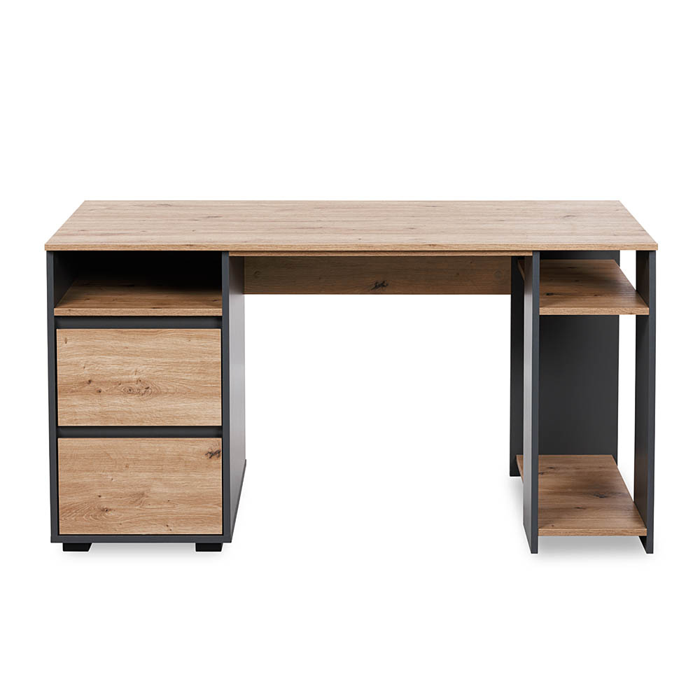 Kinderschreibtisch AGIRA - Anthrazit/Eiche