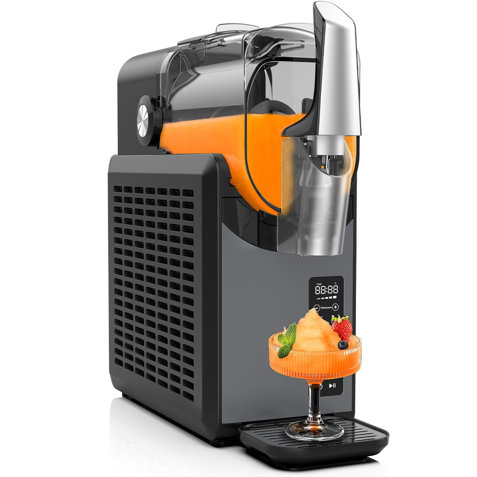INOVIVA Slush Maschine 2.6L, Kein Eis Erforderlich, Slushie Für Zuhause Mit Selbstreinigung, 5 Voreingestellte Modi, Slushies, Milchshakes