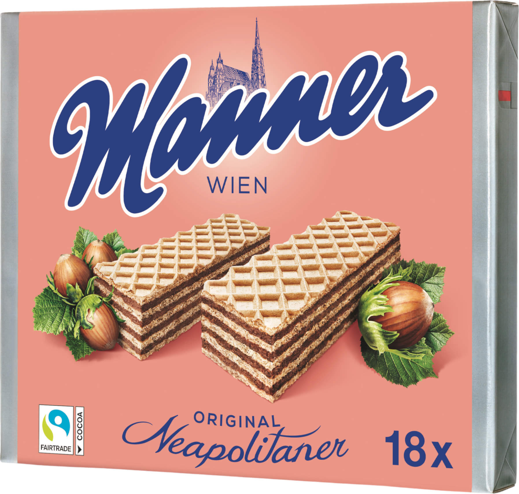 Manner Original Neapolitaner Schnitten 18er Geschenkpackung 1350g