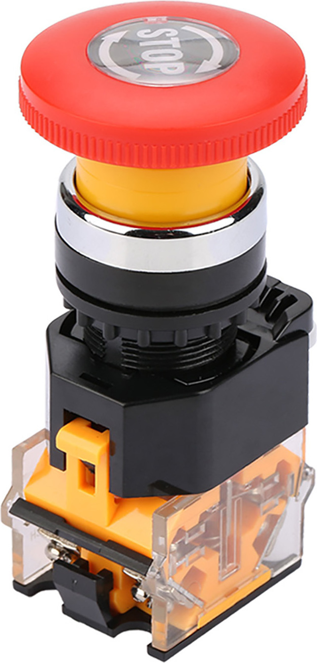 Cocosity Schalter,Not-Aus-Schalter,Not-Taster-Schalter,Notschalter,22MM Not-Aus-Schalter