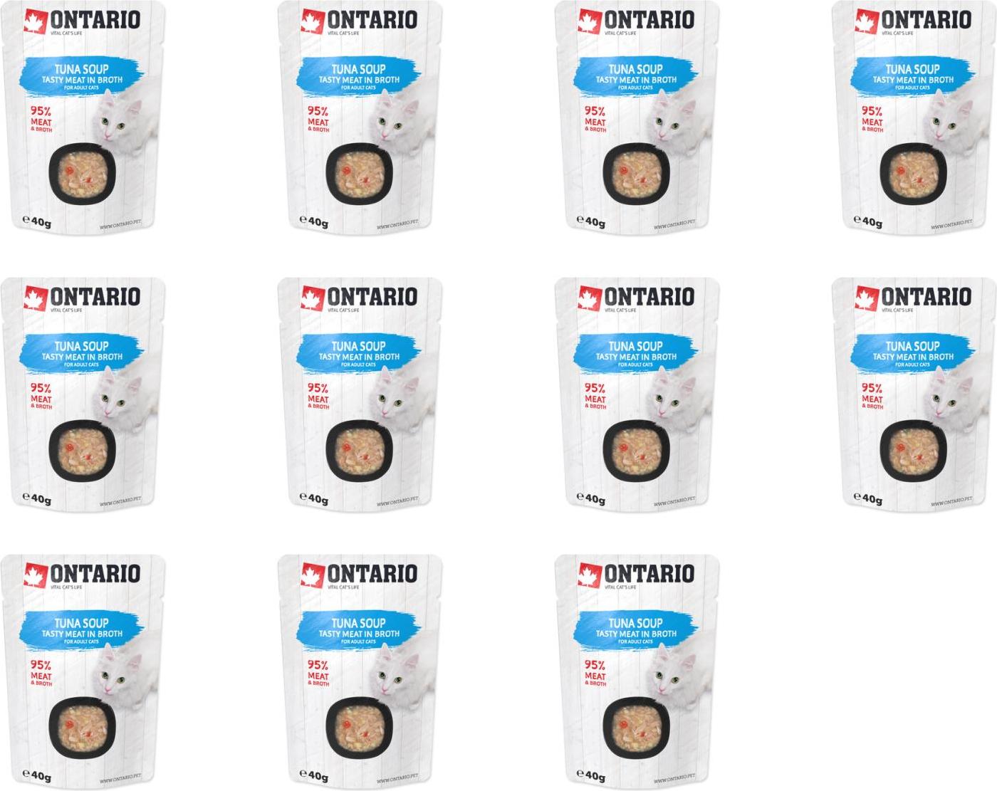 Ontario Thunfischsuppe 40g / Packung 11 Stk.