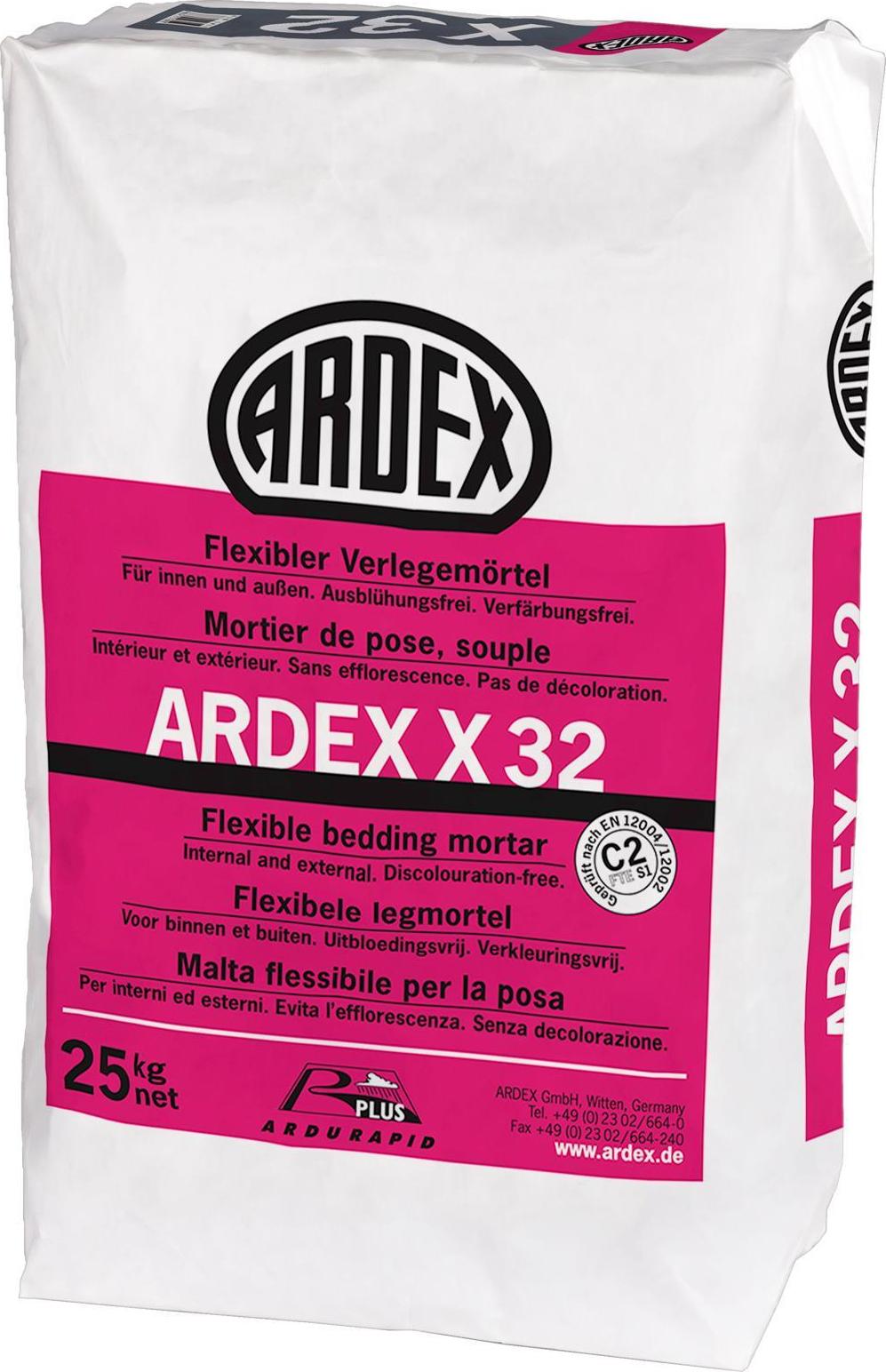 ARDEX X 32 Flexibler Verlegemörtel 25kg 54201