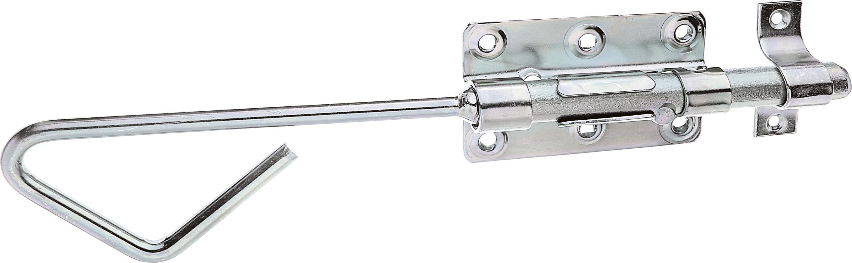 ALBERTS Bolzen-Stangenriegel, mit befestigter Schlaufe, disp., Bolzen Ø16, Länge 320mm 129149