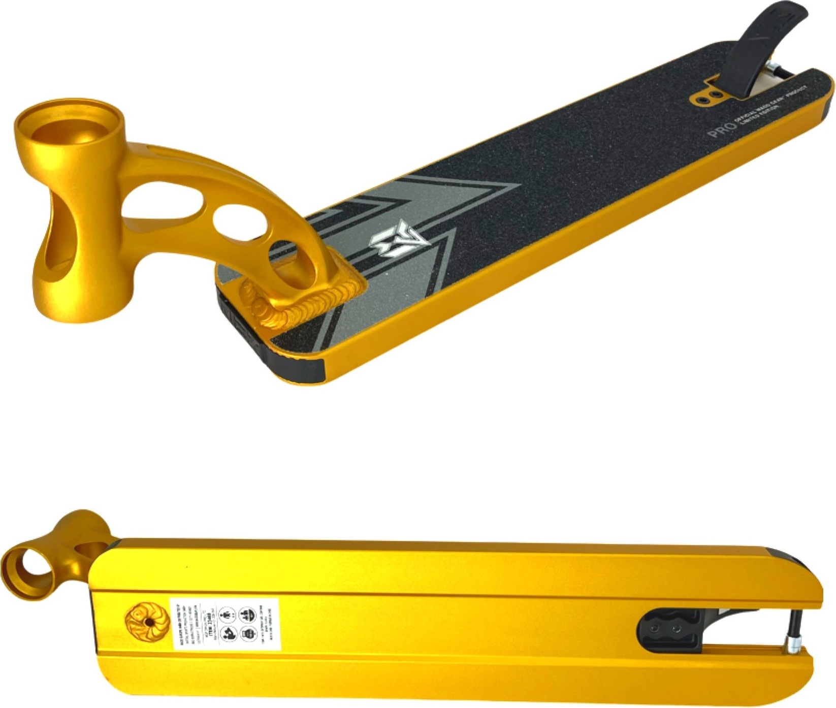 MGP Madd Gear MGO LTD Stunt-Scooter Deck 4,5"x 19,5" Gold