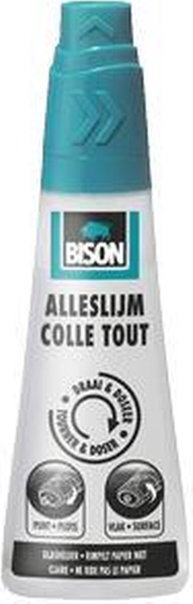 Bison BI-6306621 Alleslijm Drehdosierung 90 ml Fläschchen SCAN8710439186214