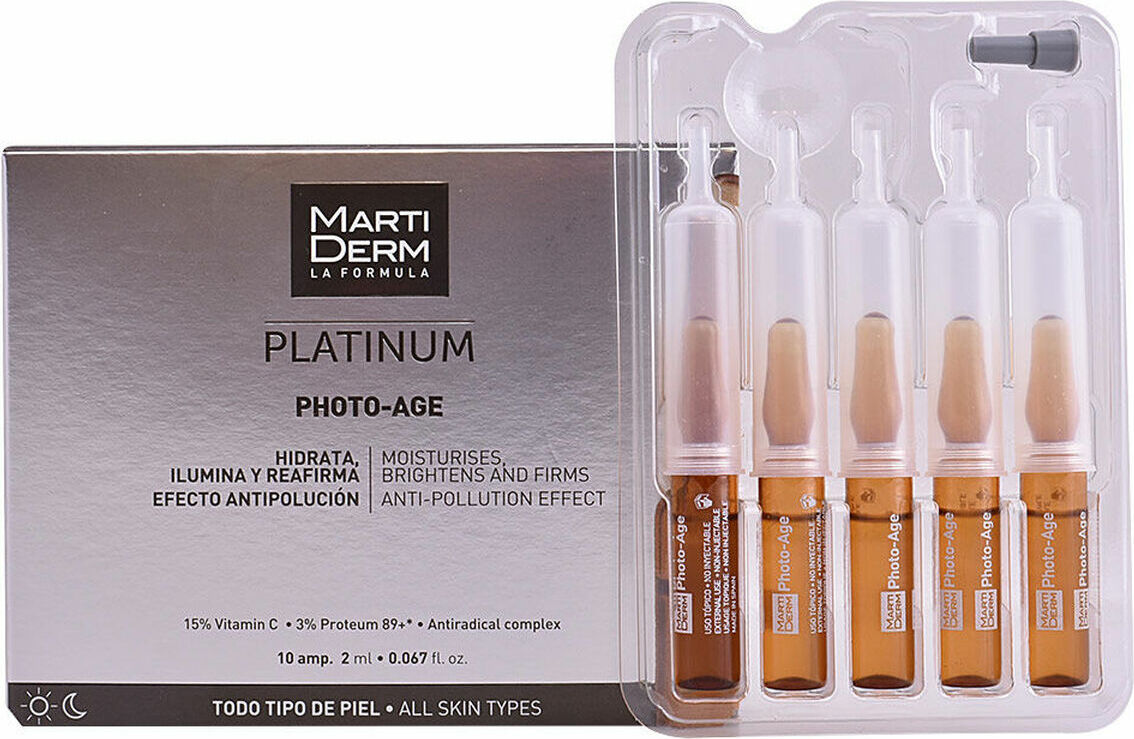 Ampullen Martiderm Platinum Photo-Age Antioxidans (10 x 2 ml)