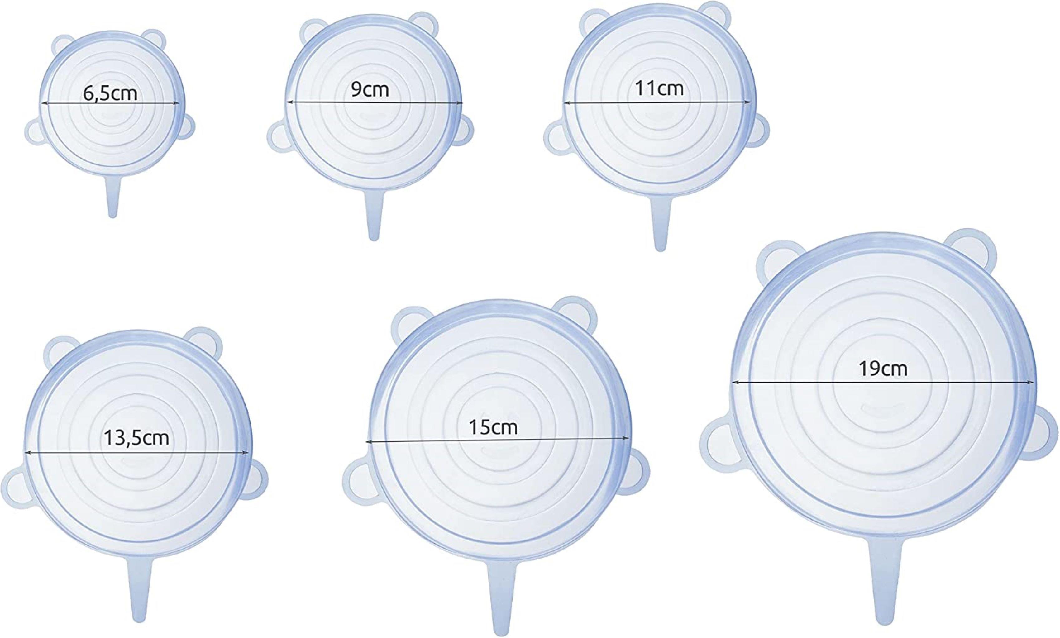 Ruhhy Silikondeckel - 6er-Set ISOx AM14985