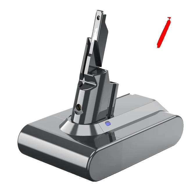 Akumulátorový vysávač, kompatibilný s Dyson V6 V7 V8 V10, dlhotrvajúci výkon, V7 6000 mAh