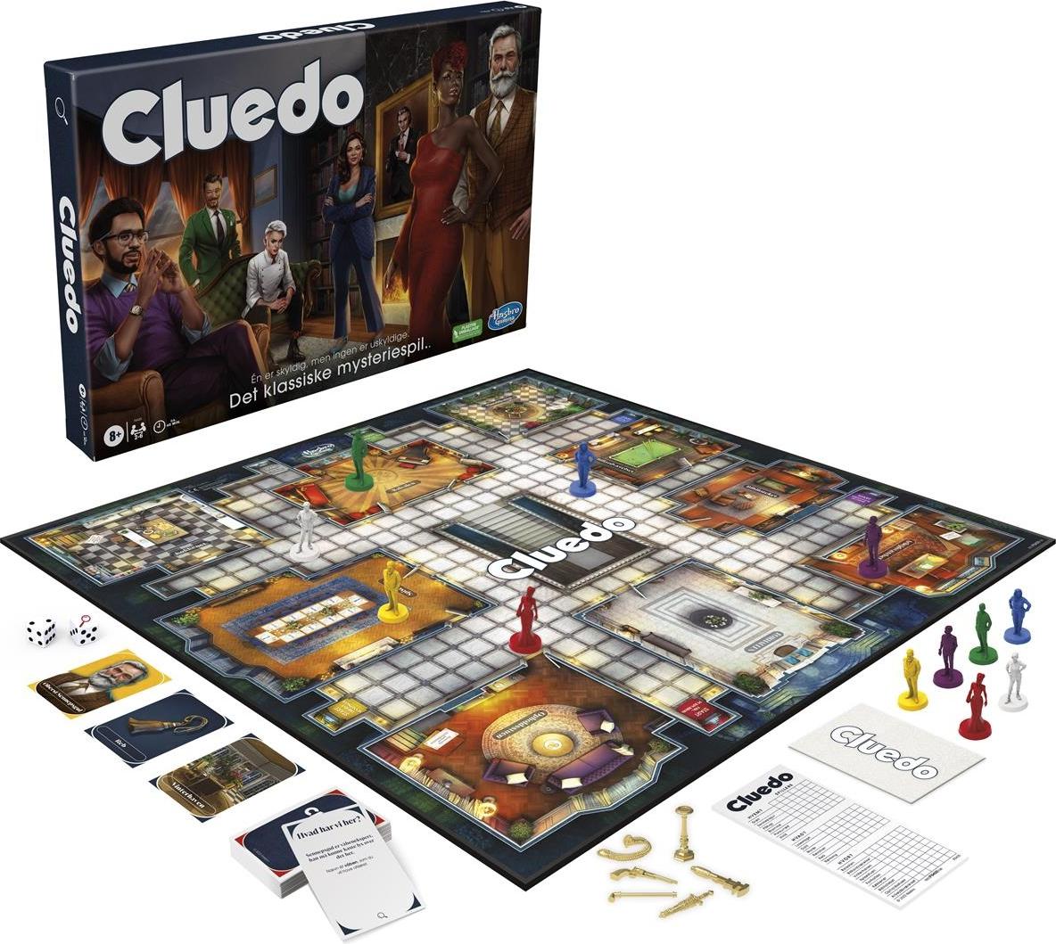 Hasbro Clue Cluedo Classic Refresh Dk F6420108