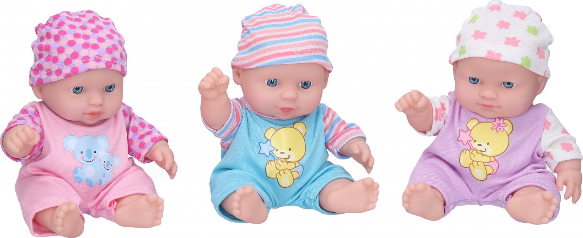 Wiky Baby mit Mütze 20 cm