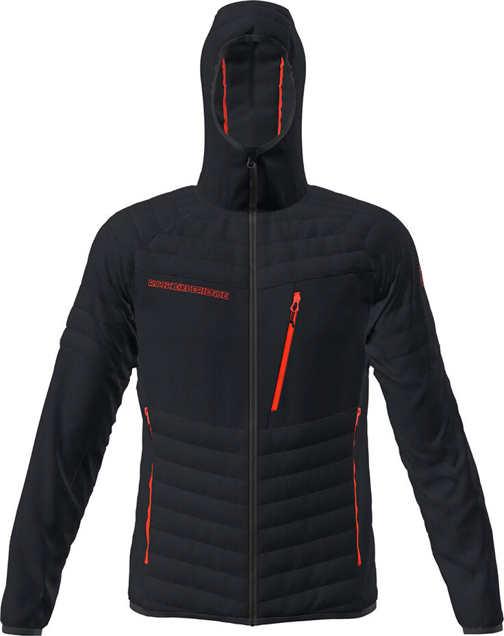 Rock Experience Blackstone Hybrid Jacke Schwarz M Mann Schwarz M REMJ13001-C076-M