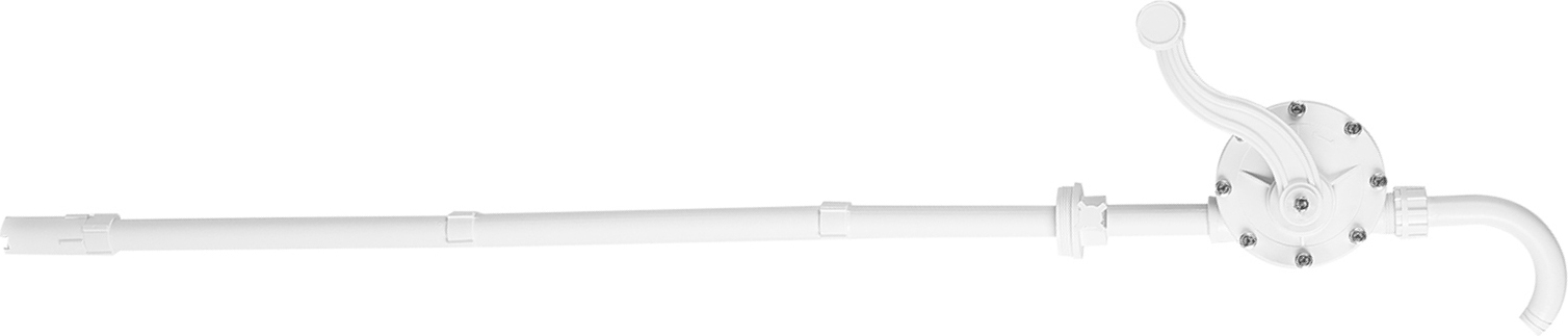 Cocosity Chemische Pumpe mit rotierendem Fass, Chemische Pumpe, Rotierende Gas-Öl-Kraftstoff-Handpumpe, Chemische Handkurbelpumpe, Chemische Pumpe aus Kunststoff, Korrosionsbeständige Chemische Handkurbelpumpe