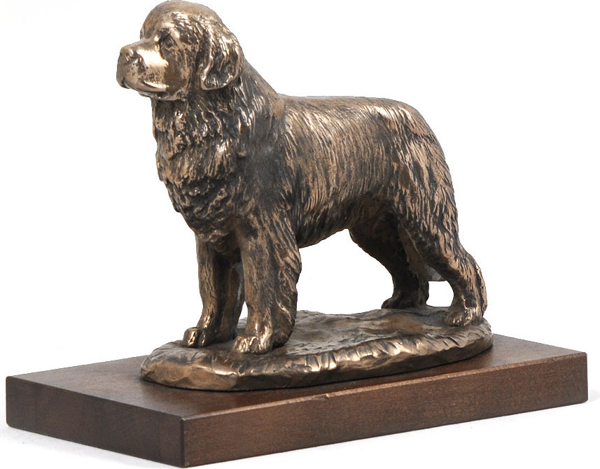 Neufundländer, Newfoundland - Hundestatue, Figur für Büro, Trophäe für Hundeausstellung von Art-Dog brand