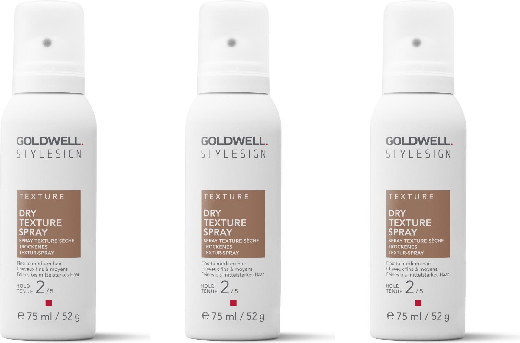 Goldwell Stylesign Texture Trockenes Textur-Spray 3x75 ml