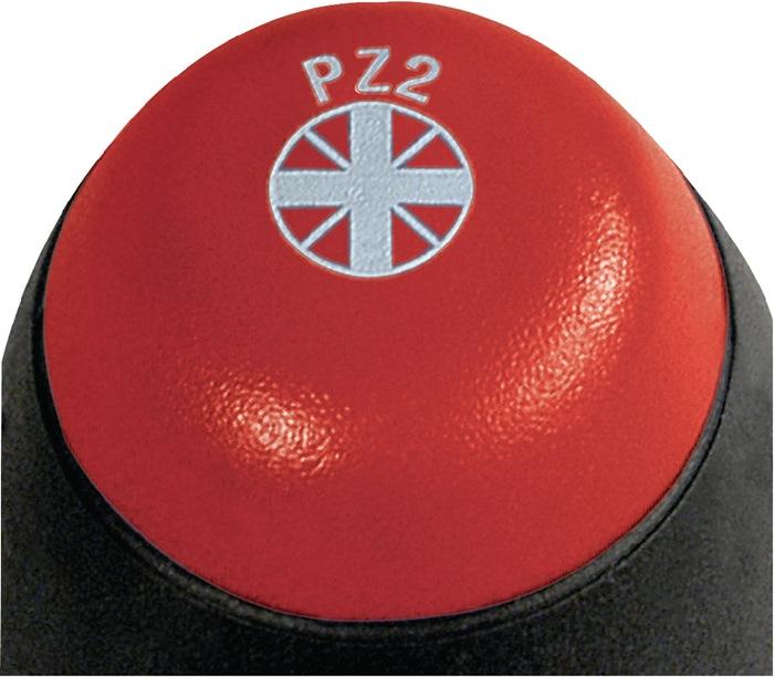 Schraubendreher 313 Gr.PZD 0 Klingen-L.60mm Mehrkomponentengriff Rundkl.WIHA 00768