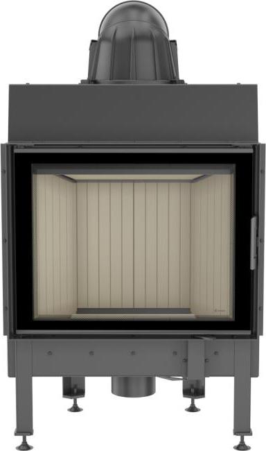 Inteligentný oceľový krb KRATKI NADIA 10 kW Ø 200 MSK SKLO