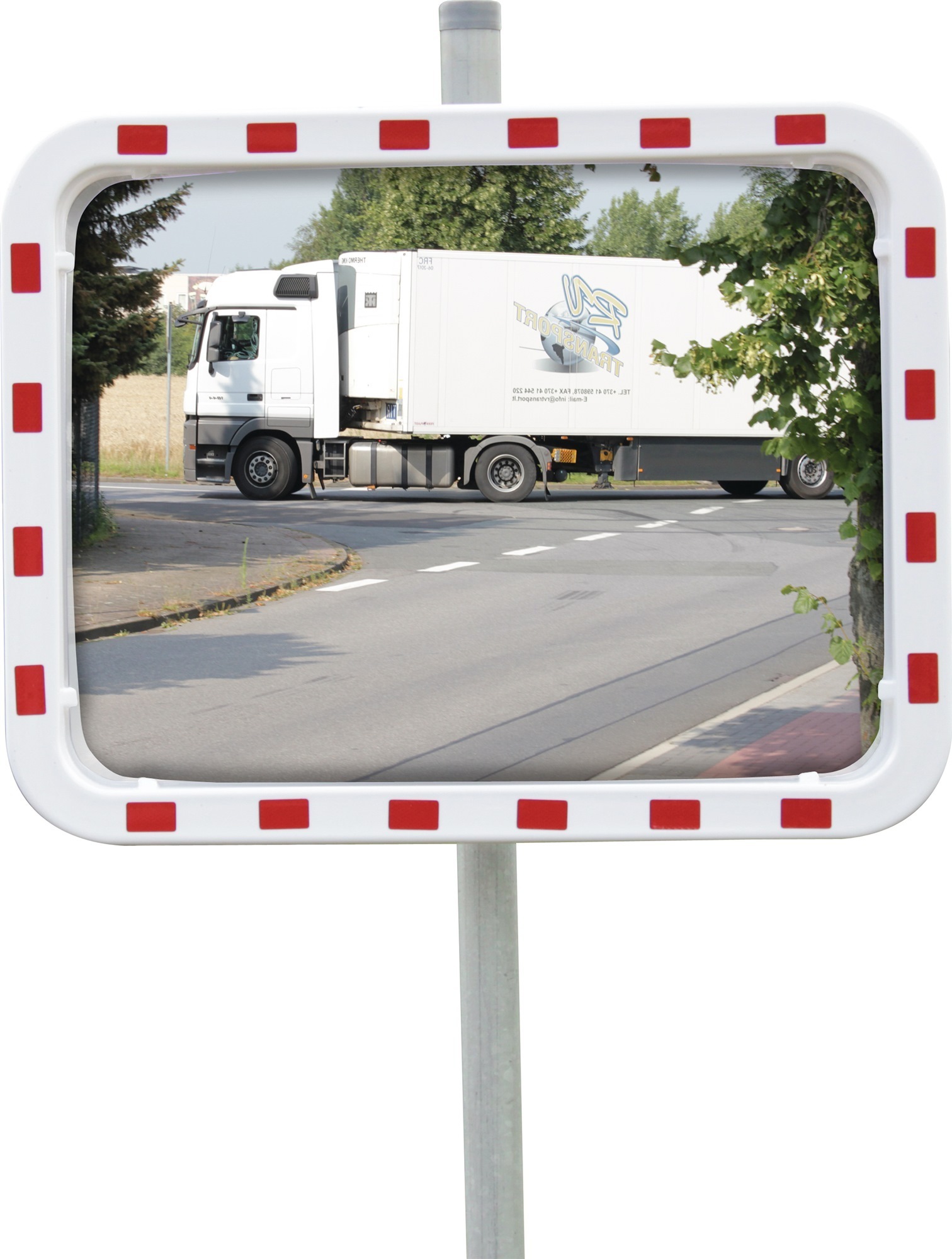 Specchio Stradale Convesso Stagecaptain MC-60 – Infrangibile, 60 Cm, Montaggio Facile Dentro E Fuori