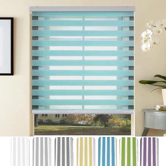 OEM Wasserfeste Jalousien - Dunkelnde Rolladen - Sonnenschutz - Gute Luftdurchlässigkeit - 45 x 320 cm - Blau 2026