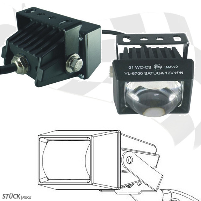 4U-Onlinehandel LED-Ellipsoidscheinwerfer | Abblendlicht | E13 HS_271100