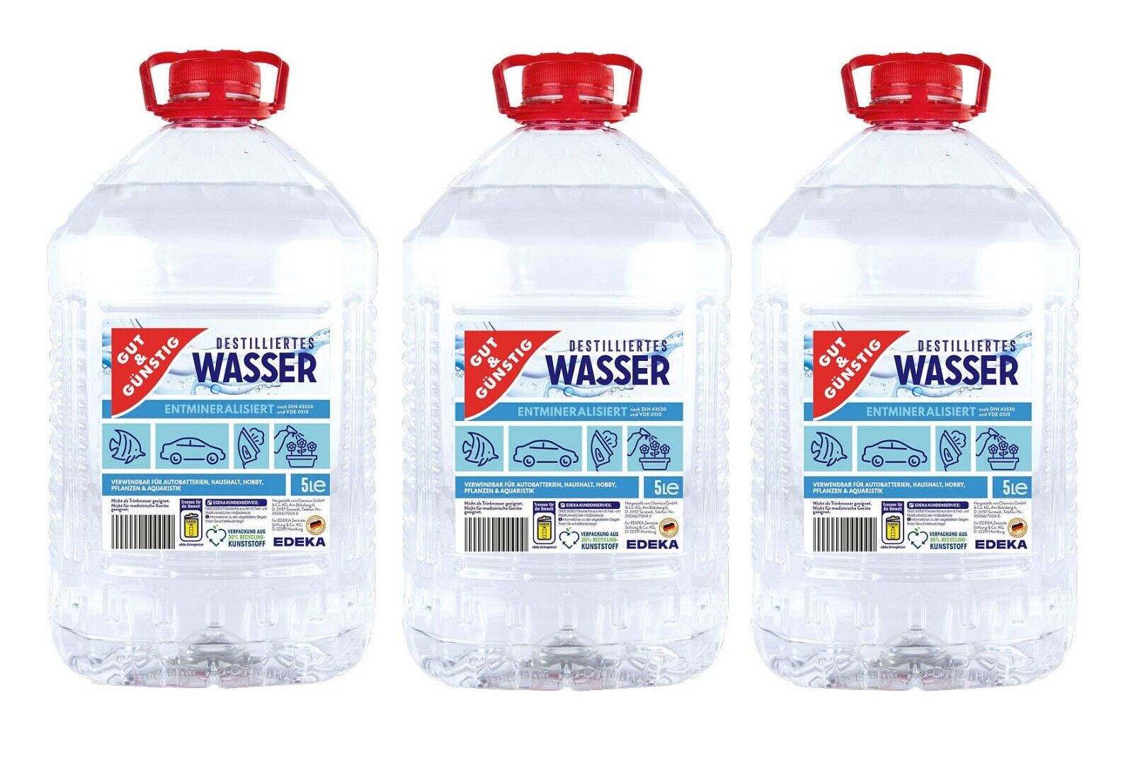 Destilliertes Wasser günstig kaufen ab 1,12 €