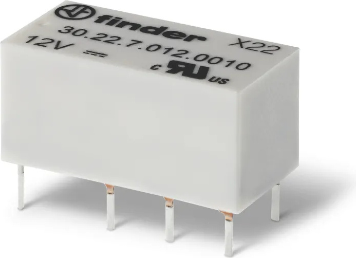 Finder Signalrelais 12 VDC 720 ? 200 mW THD (30.22.7.012.0010)
