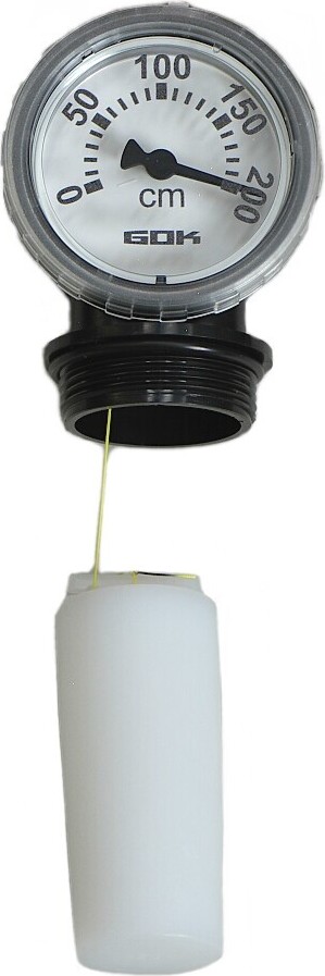 GOK Füllstandsanzeiger AG G1 1/2 geruchsdicht 1507600