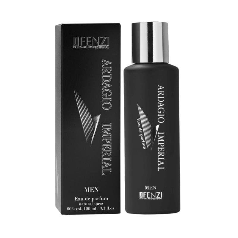 JFenzi Ardagio Imperial Men Eau de Parfum 100 ml - Pánska vôňa s kardamónom, šalviou a yuzu, srdce z vetiveru, základ z cédrového dreva, guajakového dreva, santalu