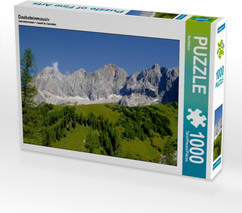 Calvendo Dachsteinmassiv 1000 Teile Puzzle quer 640x480mm, CALVENDO; 7360087