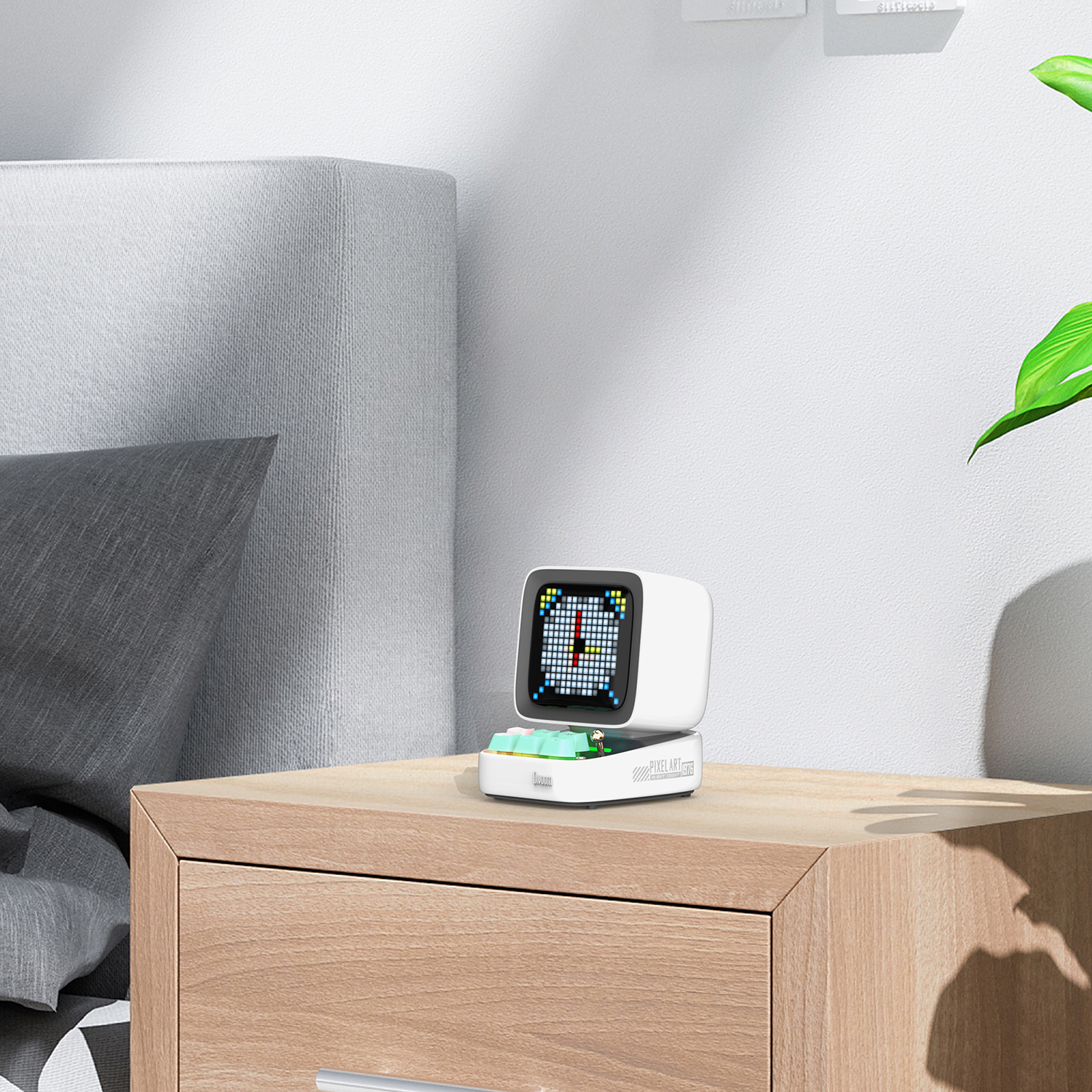 DIVOOM Ditoo Pro Bluetooth Lautsprecher weiss Ditoo-Pro-we