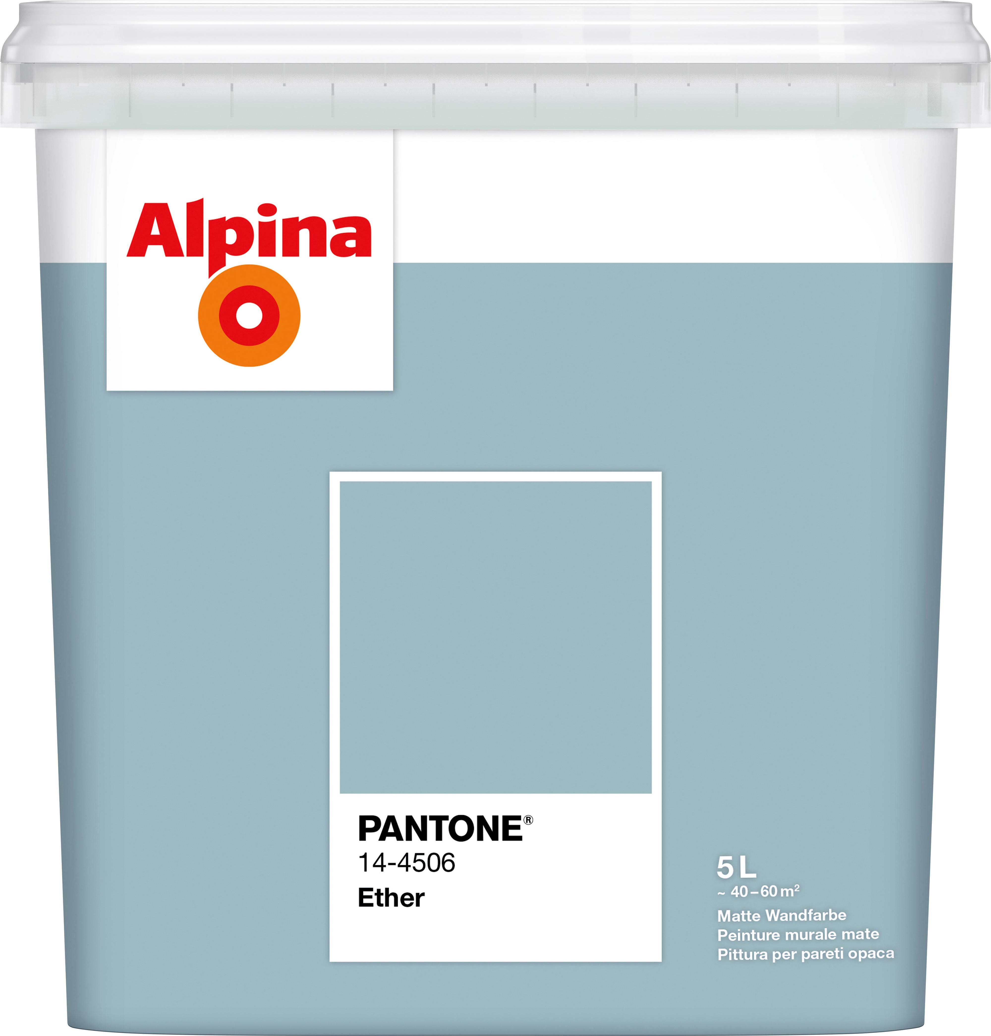 Alpina Wandfarbe Pantone matt ether 5 L 2006384
